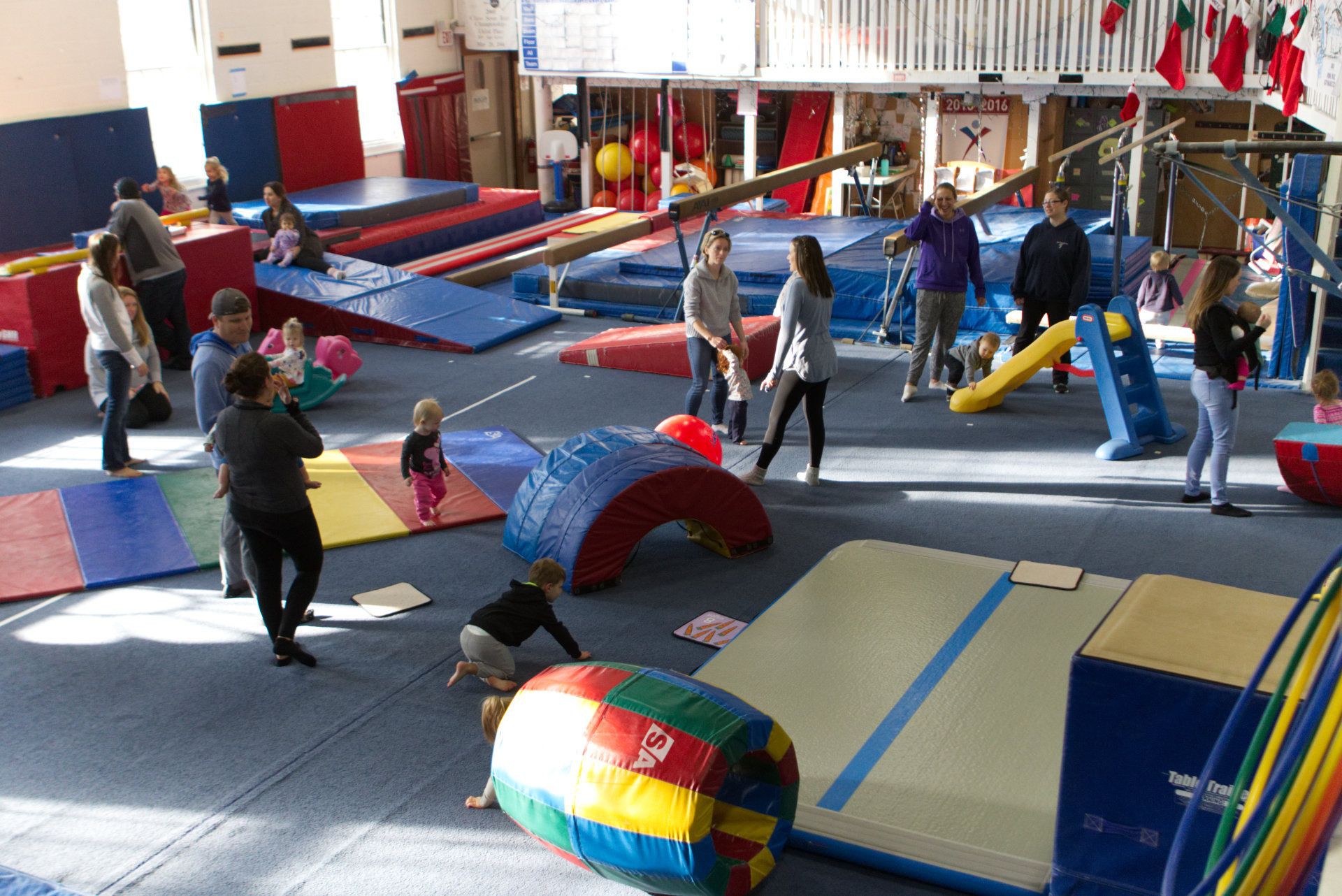 Mom and Me Class at Iron Rail Gymnastics